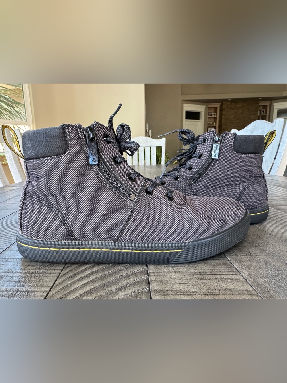 Dr. Martens Maegley 5-eye Canvas Boots Women’s Size 7